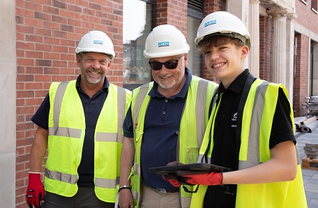 Clegg Construction gives student opportunity to start building his future