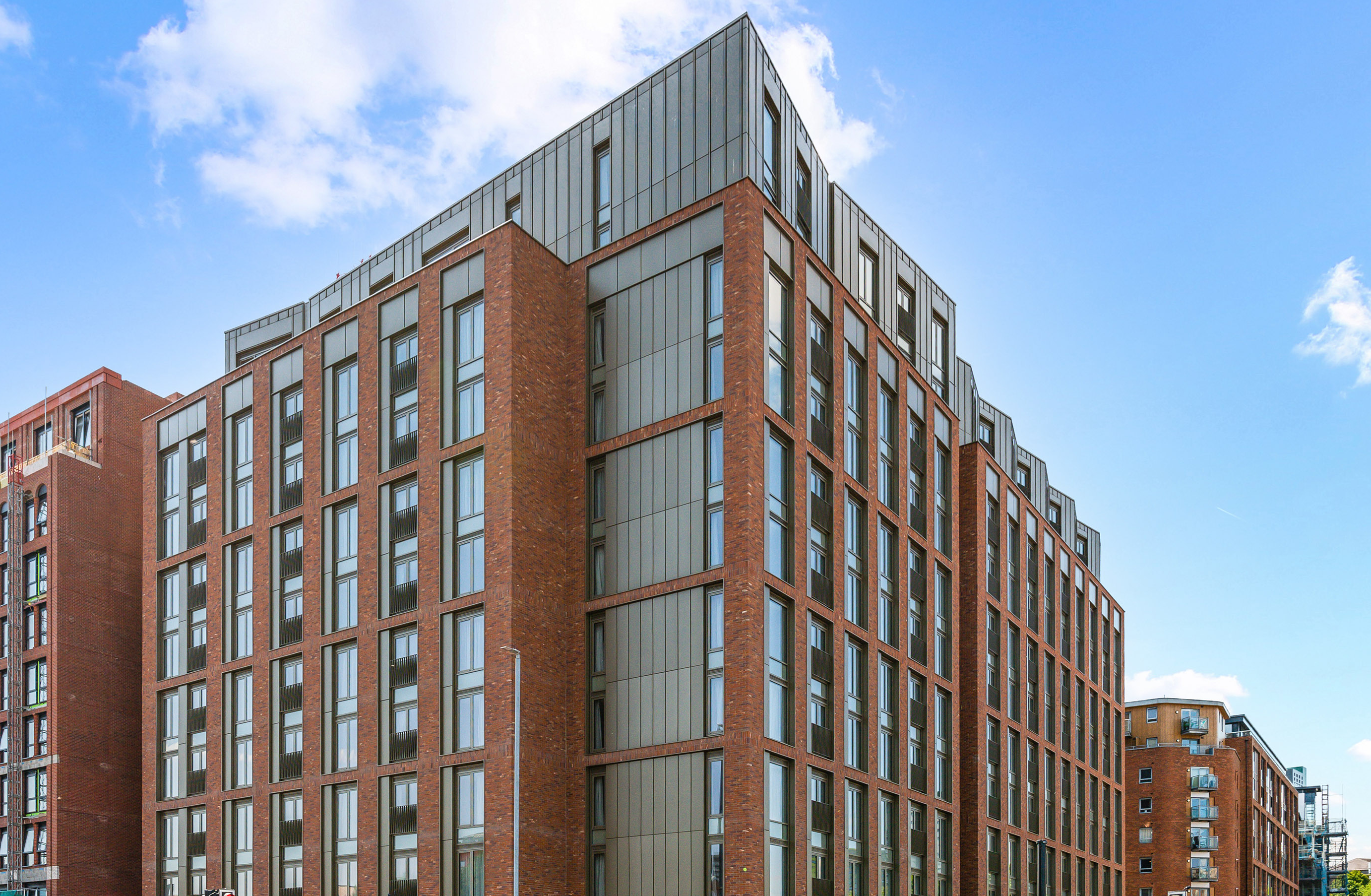 Clegg Construction completes £40m apartment complex