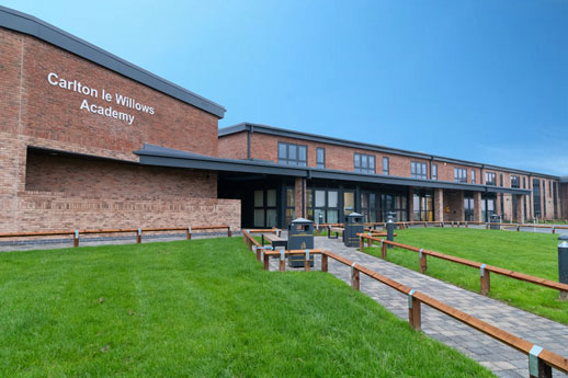 Clegg Construction completes 13m expansion project at Carlton le Willows Academy, Nottingham (Section 2)