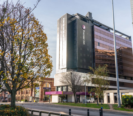 Leeds Arena Premier Inn - Cladding Upgrade