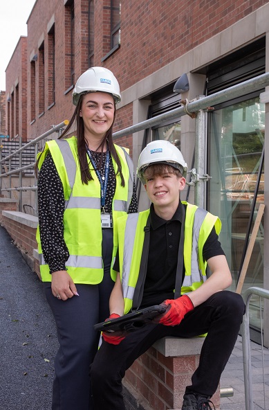 Clegg Construction gives student opportunity to start building his future (Section 1)